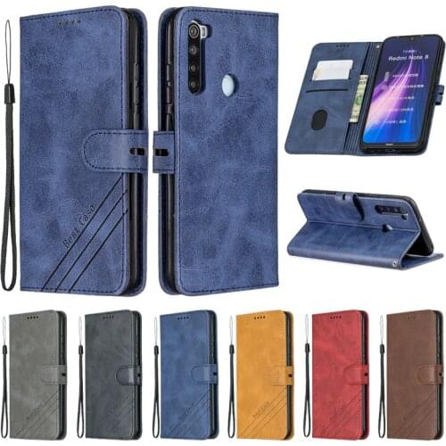 For Xiaomi Redmi Note 9S Case Leather Flip Case on For Coque Xiaomi Redmi note 9S 8T 7 8 5 6 9 Pro Max Cover Wallet Case Etui