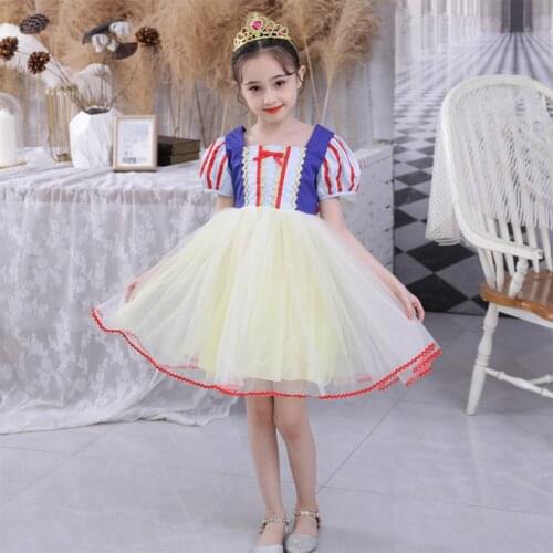 Summer Fantasy Baby Costume For Kids Party Dress Little Girl Birthday Gift Princess Dresses Girls Children Clothing