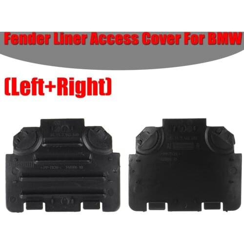 Left/Right Car Front For Fender Liner Access Cover Trim For BMW E82 E88 E90 E91 135i 325i 51717143849 51717143850