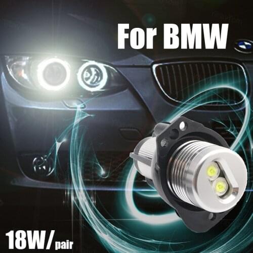 Marker Light High Power Super Bright 6000K White LED Angel Eyes Light Free Error for BMW 3 Series E91 E90 2005-2008