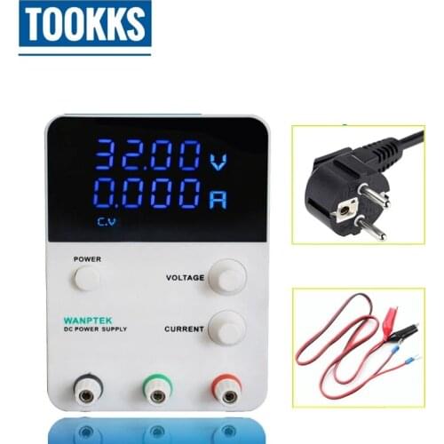 Mini 30V 5A LED Display Adjustable Switching DC Power Supply GPS305D 4 Digits LED Voltage Regulator Power Source 220v