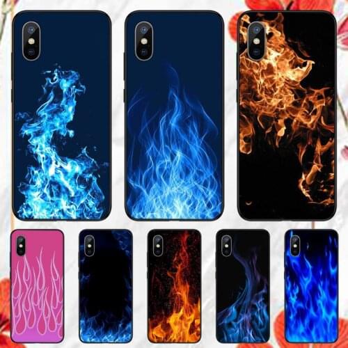 Fashion Flames Phone Case for iPhone 11 12 pro XS MAX 8 7 6 6S Plus X 5S SE 2020 XR mini Funda