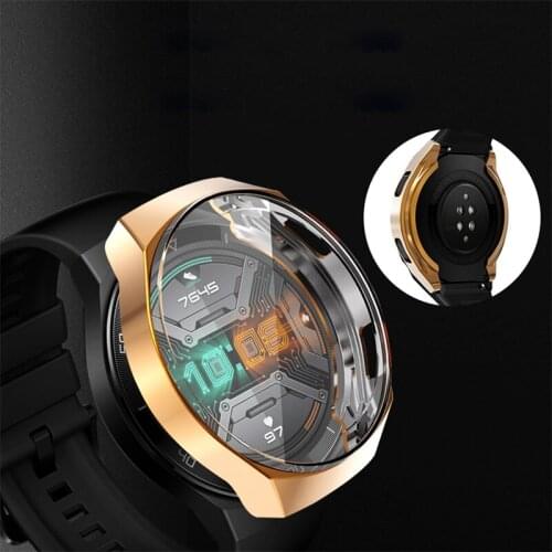 Soft Protective Cover For Huawei Watch GT 2e/2 Pro/2 46mm/Fit Case for honnor magic watch 2 46mm Screen Protector Bumper Shell
