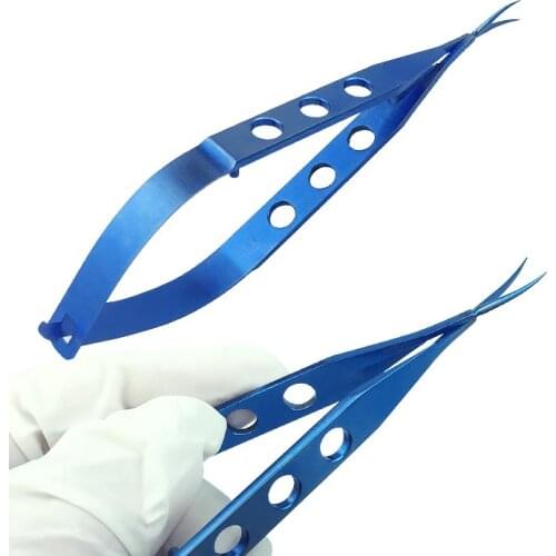 105mm Ophthalmic Scissors Microscopic Animal Experiment Scissors Capsulotomy Scissors Ophthalmic Instruments