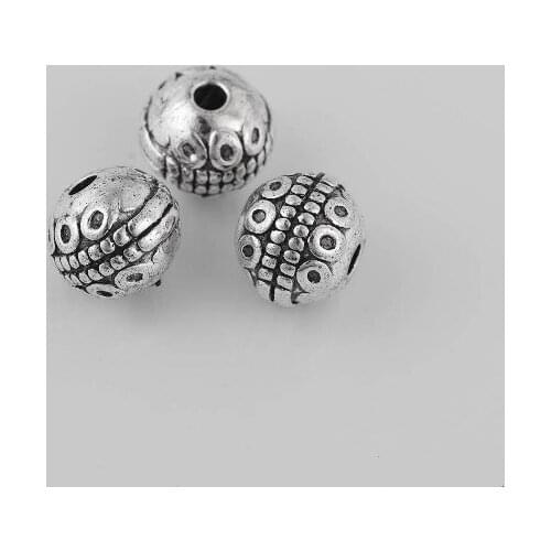 20pcs/lot 8mm Tibetan Silver spacer Loose Bead Spacer Beads Connectors for DIY Jewelry Making bracelet dg4eg