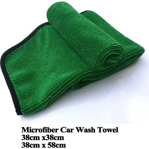 1pc 500gsm Microfiber Car Washing Towel Cleaning Cloth Water Absorption Detailing Accessories for VW Audi Toyota BMW Honda Jeep