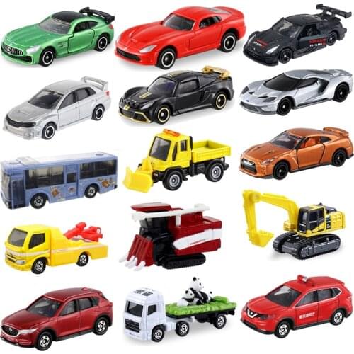 TAKARA TOMY Alloy Car Toy TOMICA Mercedes Benz Hummer Lamborghini Nissan GTR Models Collections Honda McLaren Mitsubishi Lotus