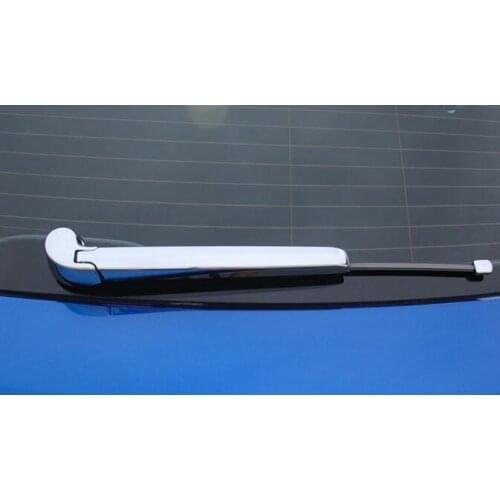 High quality stainless steel car Rear windscreen wiper decorative cover,protective cap for Audi Q3 2019-2020