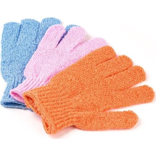 10PCS/Lot Magic Peeling Glove Bath Scrubber Shower Body Brush Bath Accessories Slid Washing Body Sponge Bath Gloves
