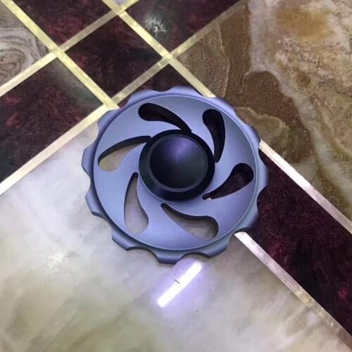 Autism ADHD Hand Spinner EDC Colorful Hand Spinner Fingertips Triangular Fidget Hand Spinner Stress Reliever Spiral Gifts Toys