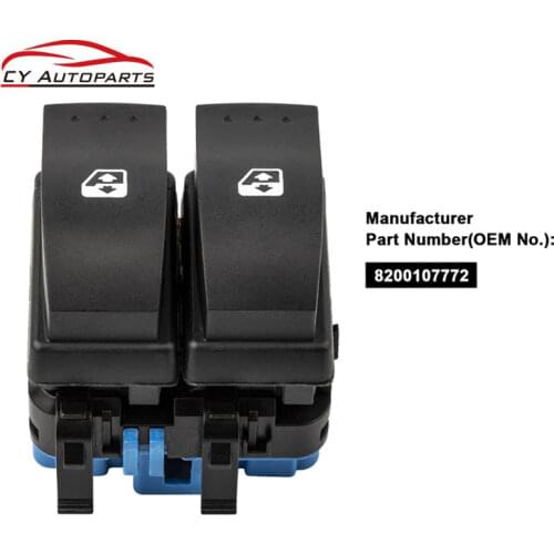 Electric Window Lifter Switch Button Front For Renault MEGANE II 2 SCENIC II GRAND SCENIC II 2002-2009 8200107772
