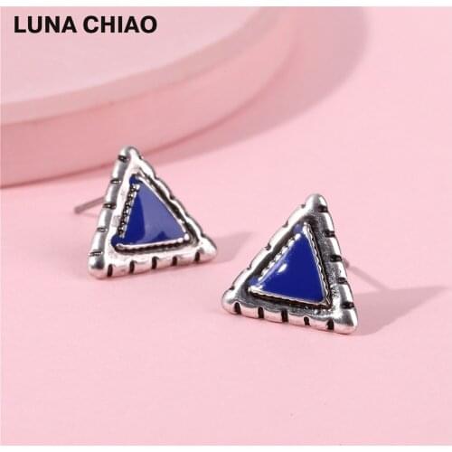 Серебряные серьги LUNA CHIAO China At AliExpress