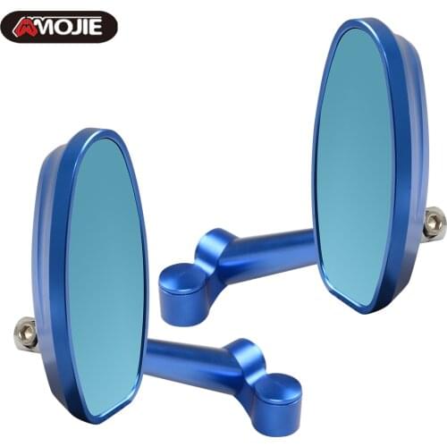 Motorcycle Universal Rearview Rear View Mirror Side Mirrors For Suzuki GSX1300R HAYABUSA GSXR1300 GSXS 750 GSXS750 GSR 400 600