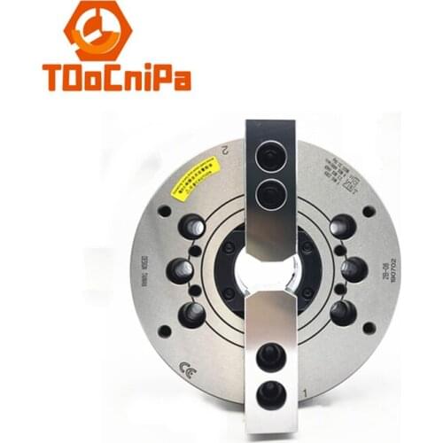 Hollow two jaw hydraulic chuck oil pressure chuck 2B-04 2B-05 A4 2B-06 A5 hydraulic chuck all steel body Cylinder accessories