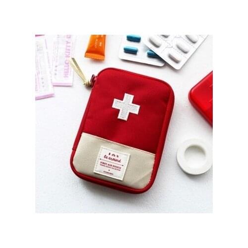 Portable First Aid Medicine Bag Storage Bag Outdoor Pill Survival Storage Bag First Aid Kit Travel Accessories