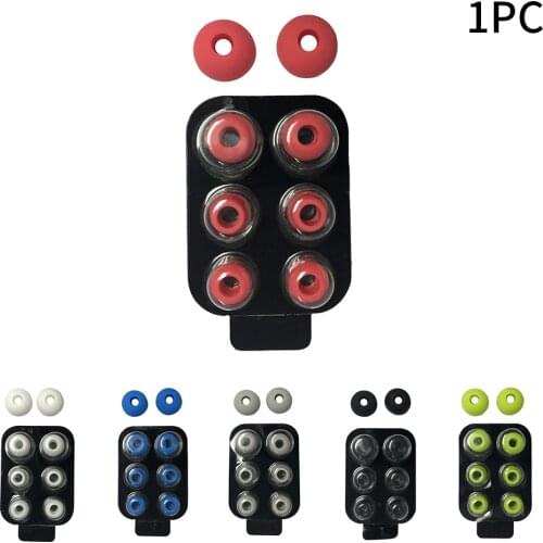 4 Pairs/set Spared Portable With Box Anti Slip Replacement Noise Isolated Earbuds Tip Removable In Ear Silicone power 2 Power3