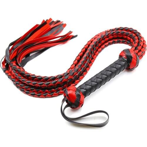Adult Games Flogger Toys Sex Aid Spanking Whip Fantasy Role Play Toy Sex Fetish Whip For Lover