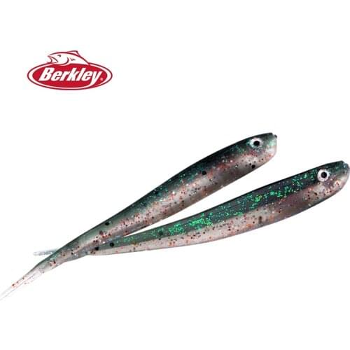 Berkley PowerBait PBBSDPBM3 3in 8cm 10PCS/Bag Soft Fishing Lure 3 Colors Minnow Artificial Bait With 3D Eyes