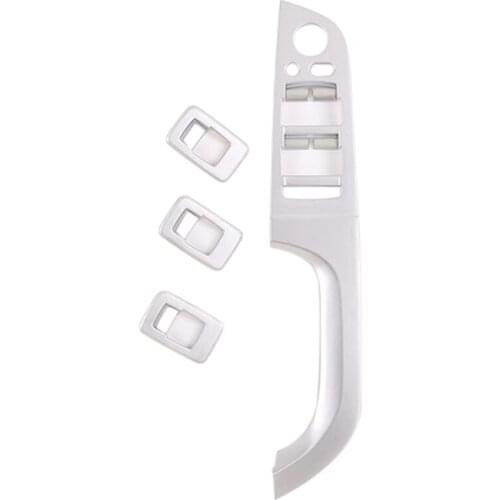 Door Window Lift Switch Button Frame Cover Trim Fit For-BMW 3 Series E90 Sedan 2005-2007 2008 2009 2010 2011 2012