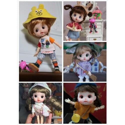 OB11 Handmade doll customization dolls Mini Doll cute doll 2001
