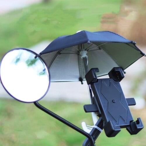 Locomotive small umbrella toy umbrella mobile phone umbrella art decoration polyester silk cloth umbrella riding small umbrella