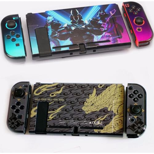 Matte PC Hard Case Protective Cover Shell for Nintend Switch Console NS Joy-con Crystal Front Back Protector Host Skin Housing