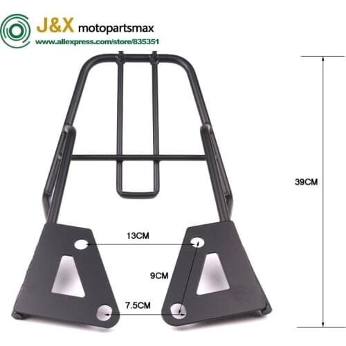 Modified Motorcycle tail armrest/handrail Motorbike luggage/helmet rack Motorcycle trunk base bracket for Honda MSX125
