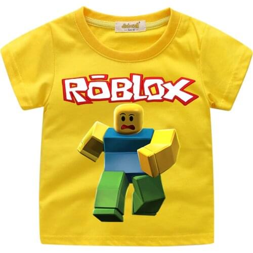 New Childrens Cartoon Clothes Kids Boys T Shirt Print Short Sleeve Baby Girls T-shirts Cotton