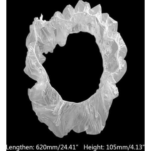 100pc Universally Car Disposable Plastic Steering Wheel Cover Waterproof For Car