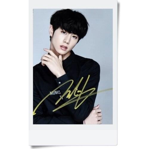 Signed GOT7 GOT 7 MARK autographed original photo 6 inches freeshipping 062017 05