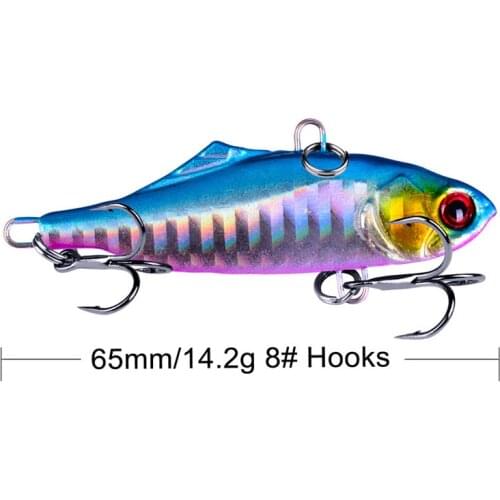 2020 Vib Fishing Lure Weights 14.2g 6.5cm Hard Bait Whopper Bass Fishing Tackle Trolling Saltwater Lures Fish Articulos De Pesca