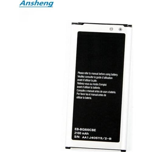 Ansheng 2100mAh EB-BG800CBE EB-BG800BBE Battery For Samsung GALAXY S5 mini S5MINI G800 G800F G800H Cellphone