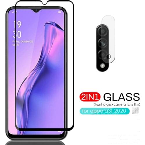Opo a31 glasses camera lens protective glass for oppo a31 a 31 2020 31a oppoa31 2020 6.5'' cellphone screen protector film cover