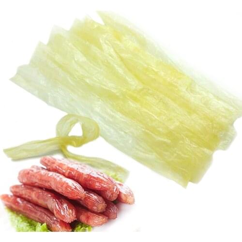 3PCs/Lot Dry Sausage Caliber:6cm Casing Long 350mm Large Hot Dog Cooking Tools Big Sausage Making Materials Inedible Casings