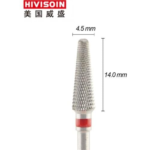 Diamond cut for slightly rough surface (1603.045)- ISO141 -Tungsten Carbide Burs - HIVISOIN Carbide Nail Drill Bit&Dental Burs