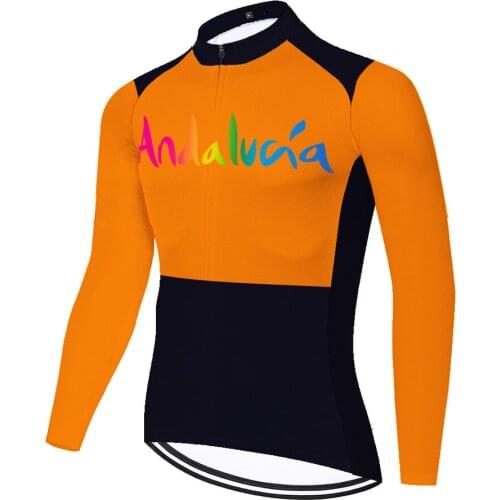 Andalucia Summer Spirng Tenue Velo Maglia Uomo Cycling 2021 Masculino Maillot Cyclisme Homme Jersey Ropa Ciclismo Hombre