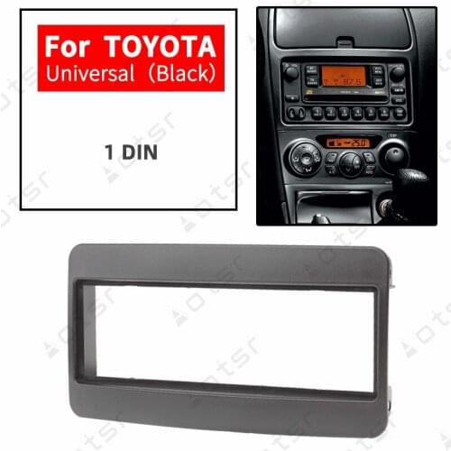 Car Radio Fascia Stereo Panel Plate For TOYOTA Universal Frame Dash Kit