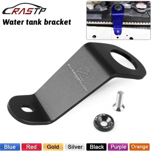 Alloy Aluminum Stay Cistern Bracket Fit Mounting For Water Tank Radiator Support Button For Honda Civic 1992-1995 EG RS-HR002