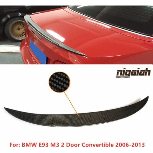 E93 M Performance Rear Spoiler for BMW E93 M3 2 Door Convertible 3 Series 325i 335i 2006-2013 Rear Trunk Wing Spoiler P Style