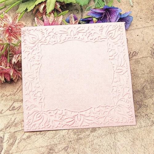 Easter plastic clock template peacock lace craft card making paper card album wedding decoration Embossing folders