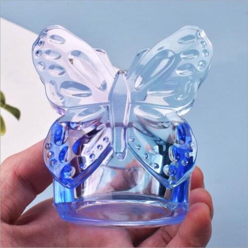Transparent Silicone Mould Dried Flower Resin Decorative Craft DIY Butterfly storage box Mold epoxy resin molds for jewelry