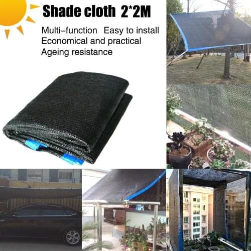 Anti-UV 3-Pin Sunshade Net Outdoor Garden Sunscreen Cloth Car Sunblock Shade Cover Plant Greenhouse Cover 70% Shading Rate