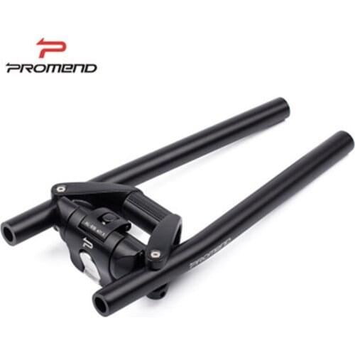 PROMEND Mountain Bike Bicycle Folding Handlebar Foldable Bicycle Crossbar Bicycle Parts Outdoor Road Bicycles Aluminum Alloy