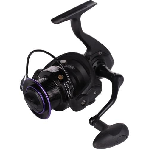 Hiumi Spinning Reel 4000-10000 Size 13+1 Ball Bearings Big Surf Fishing Reels Feeder Metal Fishing Reel Carp Molinete Reel