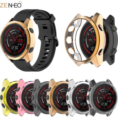Ultra-Slim Clear TPU Plating Protector Case Cover Voor for Garmin Forerunner 745 Smart watch horloge Beschermende accessoires
