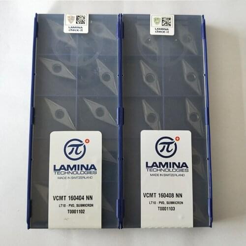 VCMT160404NN LT10 LAMINA CNC blade carbide insert lathe tool 10pcs/lot