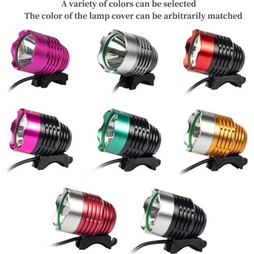 18650 Lithium Battery Cycling Accessories Multifunctional Headlights With T6 Multicolor Bike Light Waterproof Bicycle Equipment