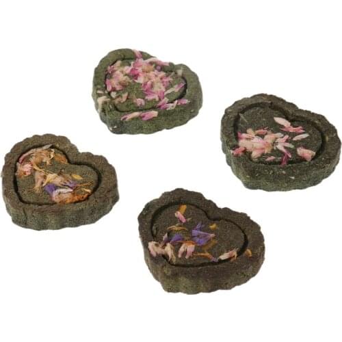 2 Pcs Pet Hamster Teeth Grinding Grass Toy Guniea Pig Rabbit Chinchilla Chew Toy