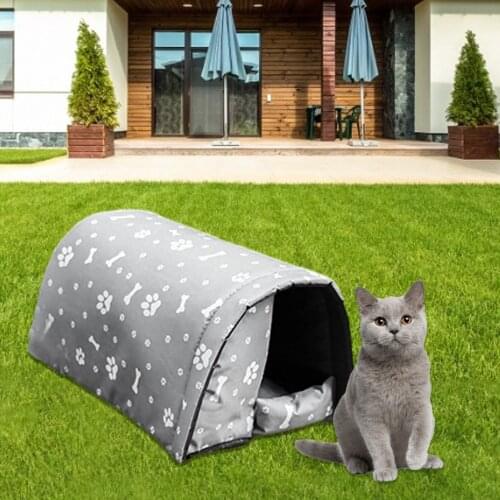 Pet House High-quality Durable Waterproof Safe Non-toxic Bite-resistant Warm Outdoor Cat Shelter For Small Dog