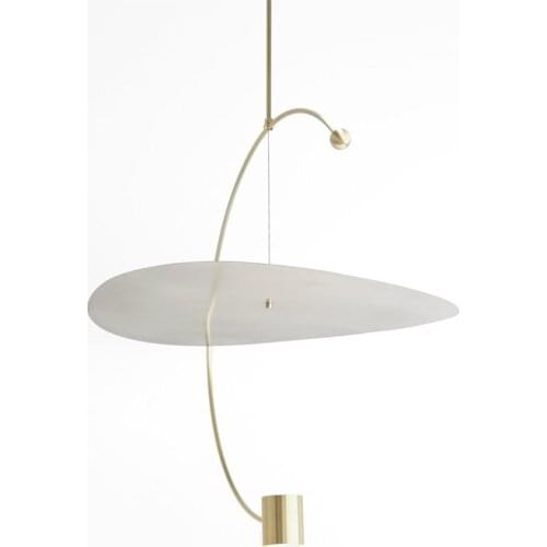 Dining room chandelier three modern minimalist long dining table Nordic creative personality office front desk bar chandelier